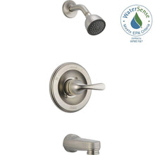 Load image into Gallery viewer, Delta T13420-SSPDSOS Classic 1-Handle 1-Spray Tub and Shower Faucet, Stainless