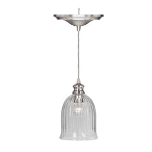 Load image into Gallery viewer, HDC Marissa 1-Light Brushed Nickel Pendant with Hardwire 1880110220