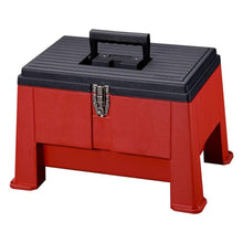 Load image into Gallery viewer, Stack‑On SSR‑20 Step N Store Stool Black Red