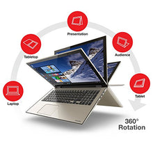 Load image into Gallery viewer, Laptop Toshiba Satellite L55W C5278 15.6" Touch 2-in-1 i3-5015U 2.10Ghz 8GB 750GB
