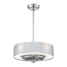 Load image into Gallery viewer, World Imports WI9734-02 Cozette 24 in. Satin Nickel Indoor Ceiling Fan