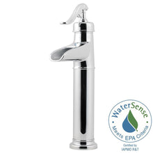 Load image into Gallery viewer, Pfister LG40-YP0C Ashfield 1-Hole 1-Handle Vessel Bathroom Faucet Chrome
