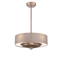 Load image into Gallery viewer, World Imports WI9734-15 Cozette Collection 24" Satin Copper Ceiling Fan