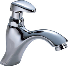 Load image into Gallery viewer, Delta 87T105 Single Hole Metering Slow-Close Bathroom Faucet, Chrome