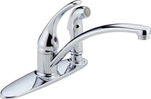 Load image into Gallery viewer, Delta B3310LF Foundations Single-Handle Standard Kitchen Faucet, Chrome