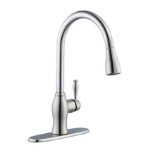 Load image into Gallery viewer, Pegasus 67403-1108D2 1-Handle Pull-Down Sprayer Kitchen Faucet Stainless Steel