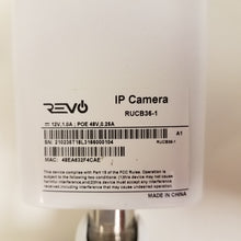 Load image into Gallery viewer, Revo Rucb36-1c Ultra HD IP 4.0 Megapixel Bullet Security Camera