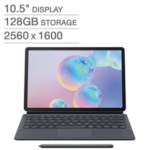Load image into Gallery viewer, Samsung Galaxy Tab S6 10.5" 128GB Mountain Gray with Keyboard SM-T860NZACXAR