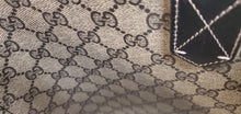Load image into Gallery viewer, Gucci Ebony Black Reversible GG Leather Tote Bag - Size Medium