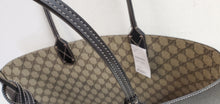 Load image into Gallery viewer, Gucci Ebony Black Reversible GG Leather Tote Bag - Size Medium