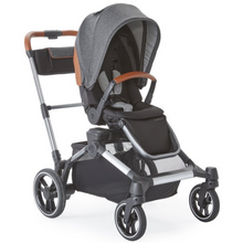 Load image into Gallery viewer, Contours Element Side-by-Side Single-to-Double Stroller in Storm Grey
