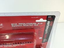 Load image into Gallery viewer, Milwaukee M12 Lithium-Ion Battery Charger Starter Kit 48-59-2420
