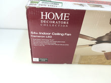 Load image into Gallery viewer, HDC 14431 Cameron 54" LED Oil Rubbed Bronze Ceiling Fan 1001542496