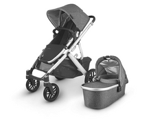 Load image into Gallery viewer, UPPAbaby VISTA V2 Stroller - JORDAN Charcoal/Silver/Black
