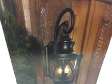 Load image into Gallery viewer, allen + roth 39427 Castine 23.75-in H Rubbed Bronze Outdoor Wall Light 398464