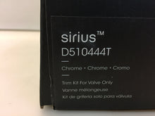 Load image into Gallery viewer, Danze Sirius Single-Handle Valve Only Trim Kit in Chrome D510444T