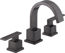Load image into Gallery viewer, Delta 3553LF-RB Vero 2-Handle Widespread Bathroom Faucet, Venetian Bronze