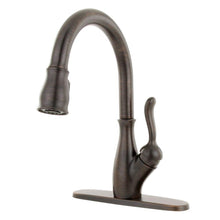 Load image into Gallery viewer, Delta 9178-RB-DST Leland Pull-Down Sprayer Kitchen Faucet, Venetian Bronze