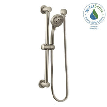 Load image into Gallery viewer, MOEN 3669EPBN 4-Spray 4" Eco-Performance Handheld Handshower, Brushed Nickel