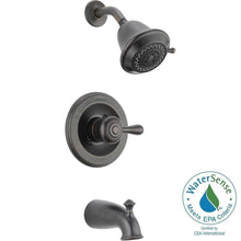 Load image into Gallery viewer, Delta T14478-RBSHCCER Leland Tub & Shower Faucet Trim Kit, Venetian Bronze