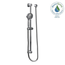Load image into Gallery viewer, MOEN 3667EP 4-Spray Eco-Performance Handheld Handshower with Slide Bar, Chrome