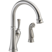 Load image into Gallery viewer, Delta 11949-SS-DST Savile Stainless 1-handle Deck Mount High-Arc Kitchen Faucet