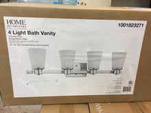 Load image into Gallery viewer, Home Decorators Collection 15344 4-Light Chrome Bath Vanity Light 1001823271