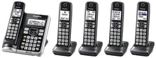 Load image into Gallery viewer, Panasonic KX-TG785SK Link2Cell Bluetooth Cordless Phone System - 5 Handsets, NOB