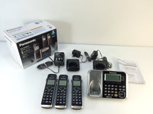 Load image into Gallery viewer, Panasonic KX-TG7873 Link2Cell Dect 6.0 Plus Digital Phone Cordless 3 Handsets
