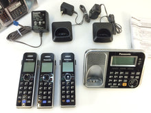 Load image into Gallery viewer, Panasonic KX-TG7873 Link2Cell Dect 6.0 Plus Digital Phone Cordless 3 Handsets