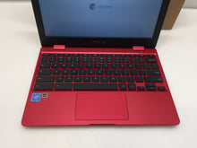Load image into Gallery viewer, Laptop ASUS Chromebook C223N C223NA-DH02-RD 11.6" N3350 2.4GHz 4GB 32GB RED