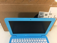 Load image into Gallery viewer, HP Stream 11-y010nr laptop11.6" Intel Celeron N3060 1.6GHz 4GB 32GB Win10 Blue