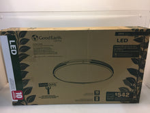 Load image into Gallery viewer, Good Earth LF1088-NSM-32LF2-G Jordan 32" Nickel Satin LED Flush Mount Light