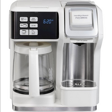 Load image into Gallery viewer, Hamilton Beach 49947 FlexBrew Trio 2-Way Single Serve Coffee Maker - White
