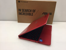 Load image into Gallery viewer, Laptop ASUS Chromebook C223N C223NA-DH02-RD 11.6" N3350 2.4GHz 4GB 32GB RED