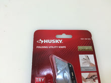 Load image into Gallery viewer, Husky Pro Folding Pocket Stainless Steel Utility Blade 1001594945