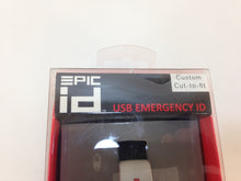 Load image into Gallery viewer, EPic-id 10-4001BLK USB Emergency ID Band, Black