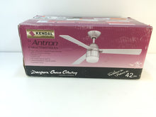 Load image into Gallery viewer, Kendal Lighting AC18842-SN Antron 42" Satin Nickel Ceiling Fan