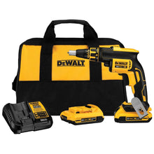 Load image into Gallery viewer, DEWALT DCF620D2 20V Max XR Li-Ion Brushless Drywall Screw Gun Kit