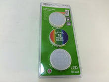 Load image into Gallery viewer, Commercial Electric 3 Lights LED White RGB Puck Light Kit w/ Remote 1001264260