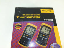 Load image into Gallery viewer, Fluke 51/52 II Thermocouple Digital Thermometer 51-2B