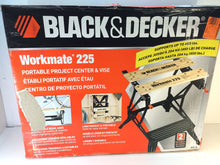 Load image into Gallery viewer, BLACK+DECKER WM225 Workmate 225 Portable Project Center and Vise
