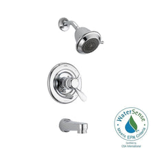 Load image into Gallery viewer, Delta T17430-SOS Innovations 1-Handle Tub and Shower Faucet Trim Kit Chrome