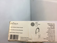 Load image into Gallery viewer, Glacier Bay 67557-0008D2 1250Series Spring Neck Kitchen Faucet Stainless Steel