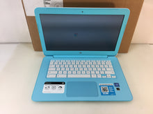 Load image into Gallery viewer, Hp Chromebook 14-ak030nr 14" Intel Celeron N2840 2.16Ghz 4GB 16GB eMMC Blue