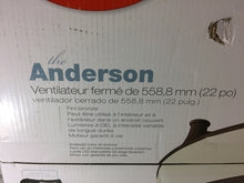 Load image into Gallery viewer, Anderson CF0120 22" Indoor Outdoor Espresso Bronze Ceiling Fan