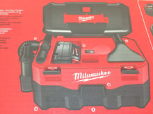 Load image into Gallery viewer, Milwaukee 0880-20 M18 18-Volt Lithium-Ion Cordless Wet/Dry Vacuum, Tool-Only