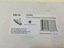 Load image into Gallery viewer, Delta 52680 3-Spray Shower Head in Chrome