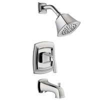 Load image into Gallery viewer, Belle Foret 873W-3501 Mason 1-Handle 1-Spray Tub Shower Faucet Chrome Trim Kit