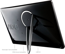 Load image into Gallery viewer, AOC E1659FWU 15.6" Portable LED HD USB-3.0 Monitor Glossy Piano Black